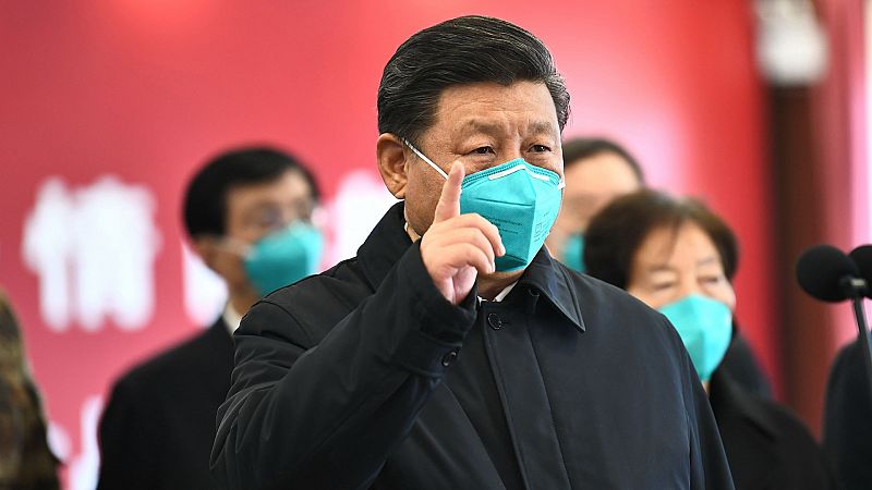 El presidente de China visita por primera vez Wuhan desde que surgió el brote del coronavirus