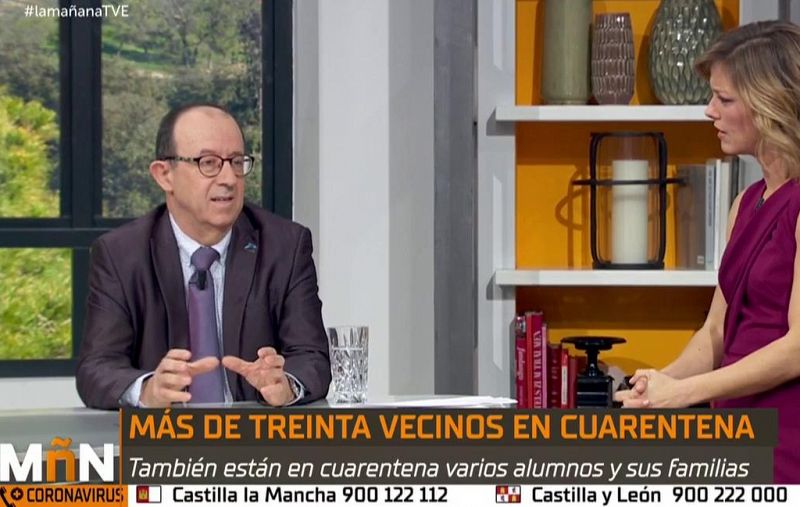 José Ramón Villagrasa:"Veremos si las medidas adoptadas tienen repercusión en la contención del coronavirus"