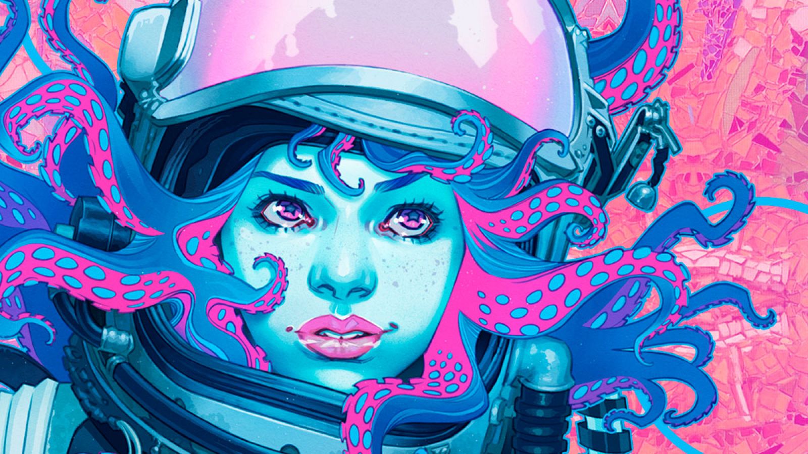 Fragmento del cartel de Belén Ortega para Cómic Barcelona