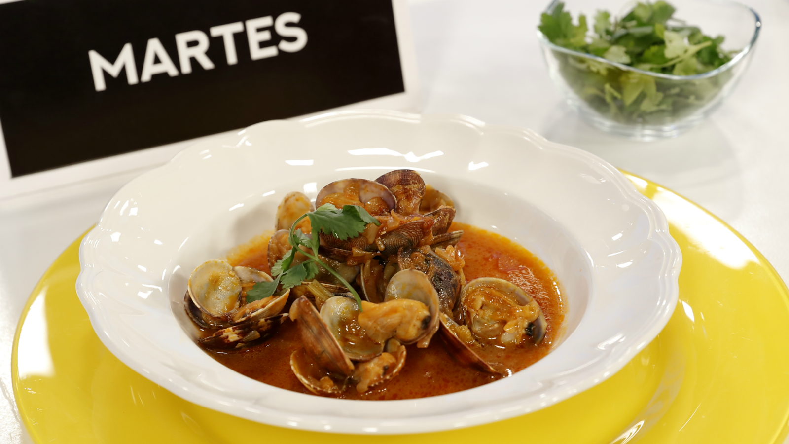 Almejas a la marinera