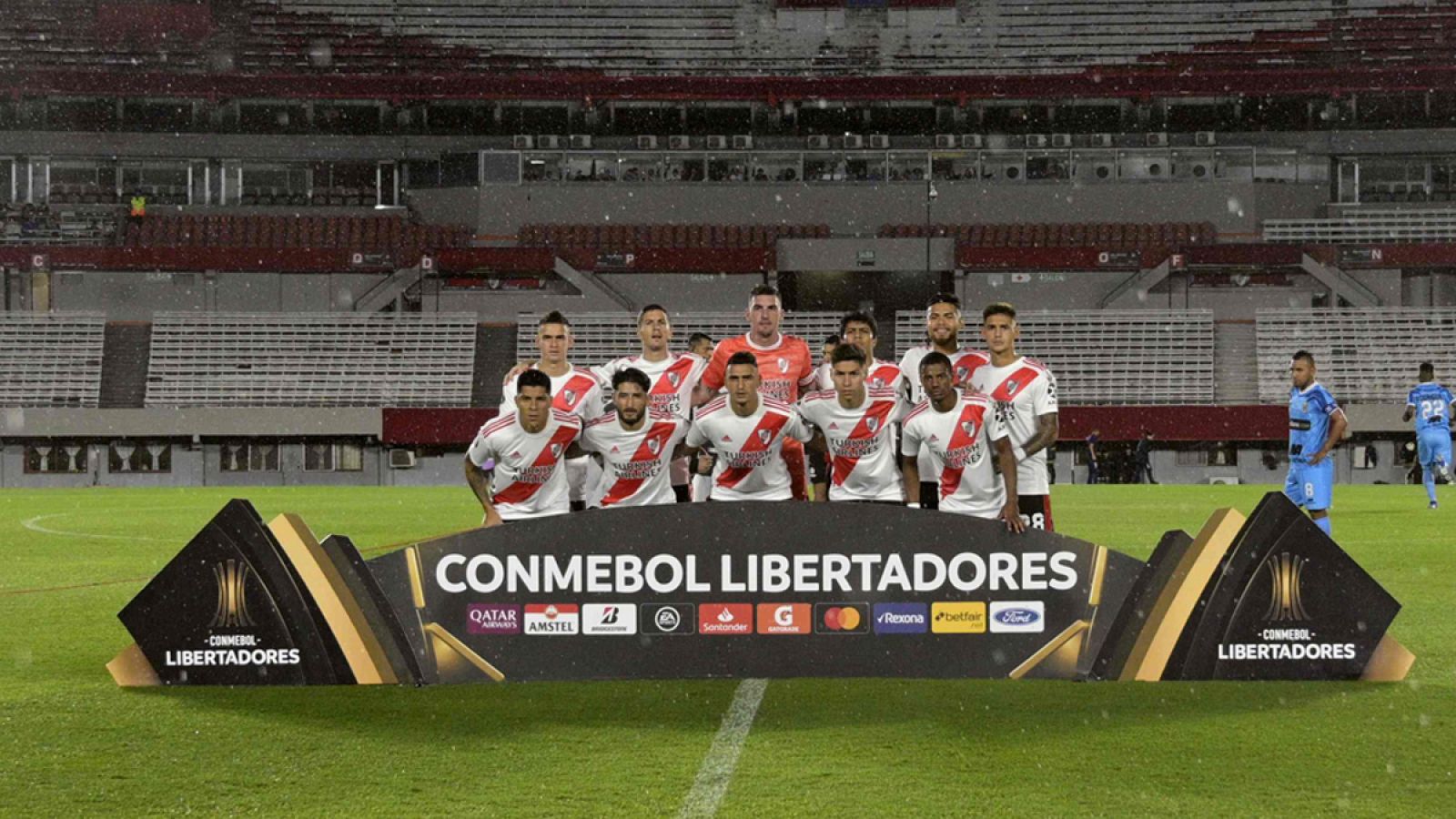 La alineación de River Plate, en imagen de archivo