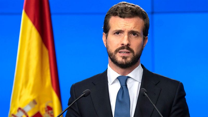 Casado critica a Sánchez por no "estar a la altura" en la crisis del coronavirus y le pide evitar una "catástrofe" económica