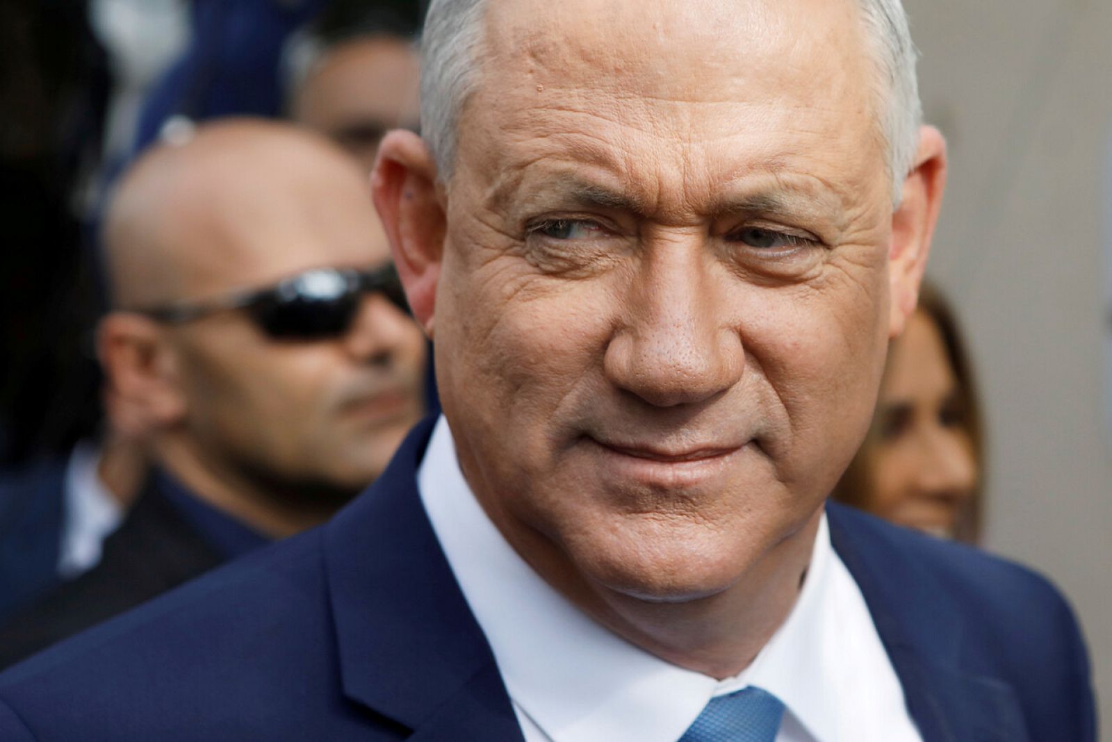 Benny Gantz, líder del partido Azul y Blanco
