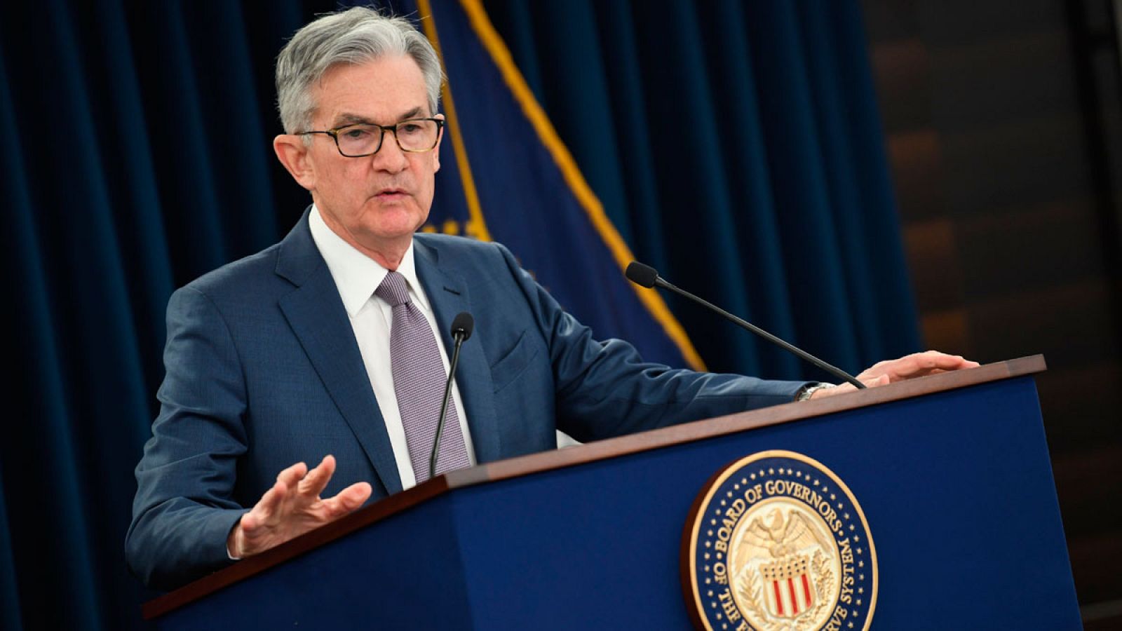 El presidente de la Reserva Federal, Jerome Powell