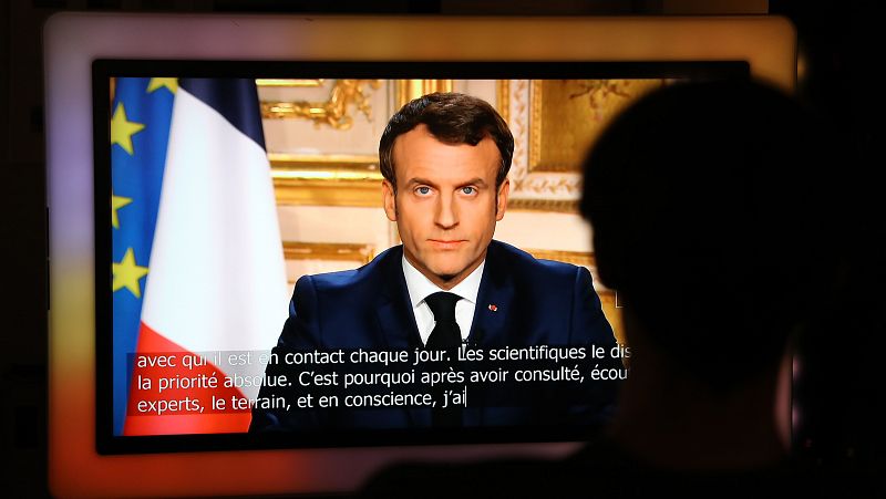 Macron confina a los franceses y retrasa la segunda vuelta de las elecciones municipales