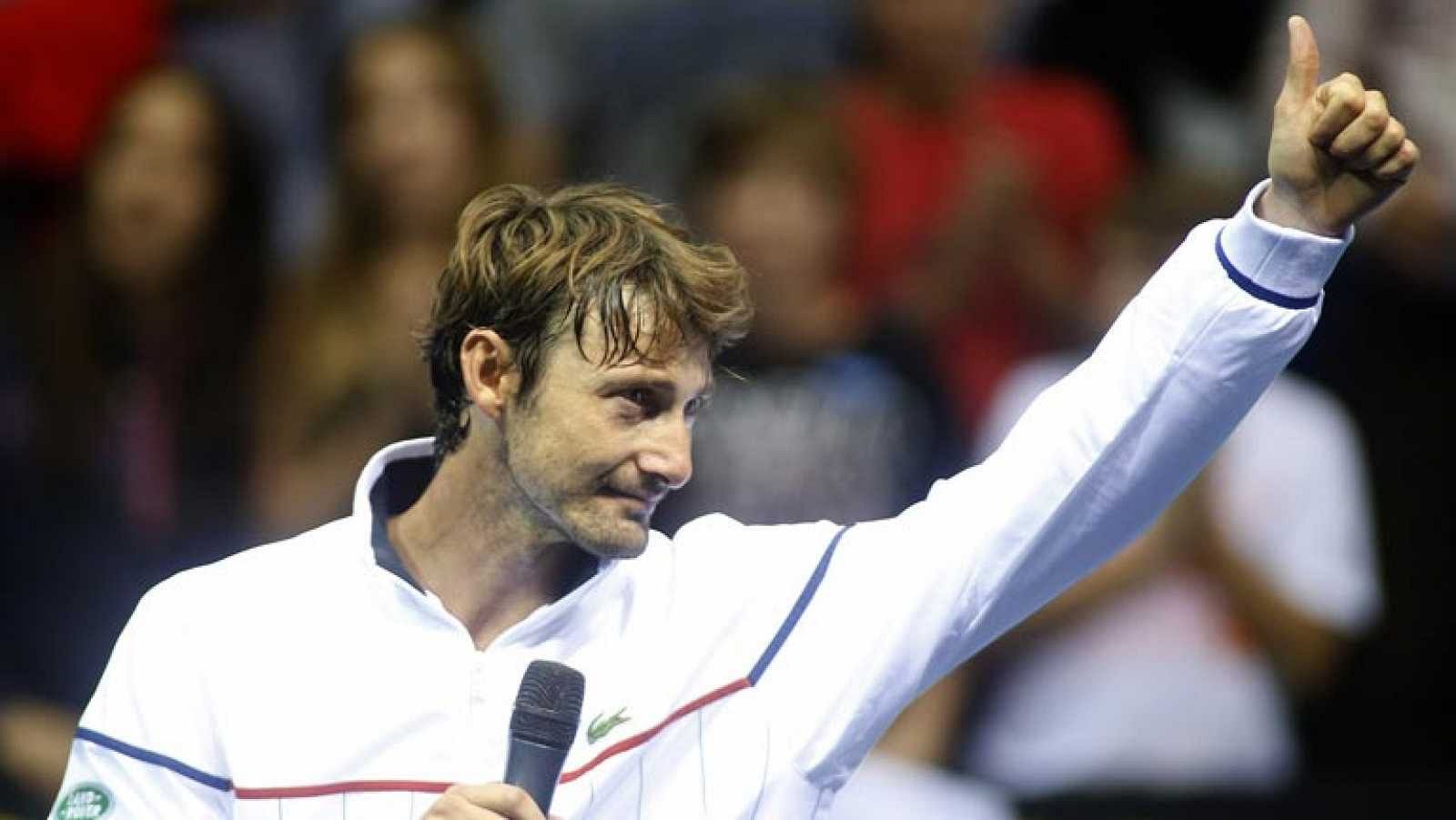 El tenista Juan Carlos Ferrero