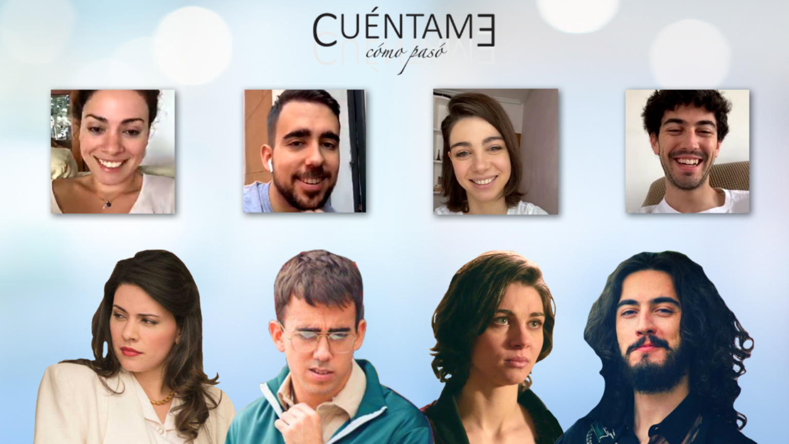 Los protagonistas de 'Cuéntame cómo pasó' en el Instagram Live de RTVE