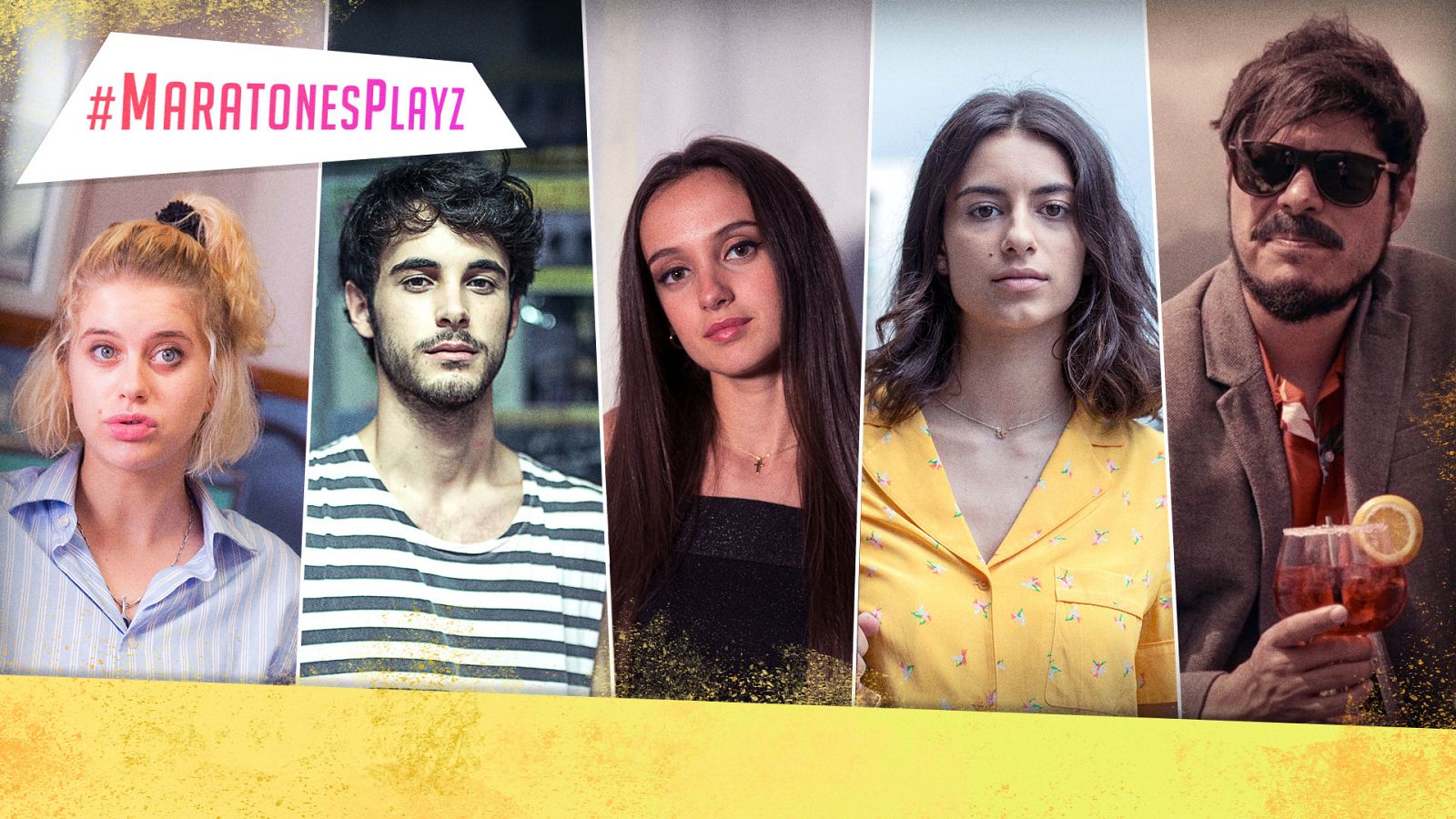 Únete a las #MaratonesPlayz y comenta en directo las mejores series de Playz