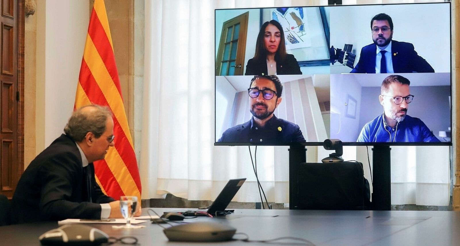 ERC ganaría las elecciones en Cataluña y Ciudadanos caería al cuarto lugar, según Centro de Estudios de Opinión de la Generalitat