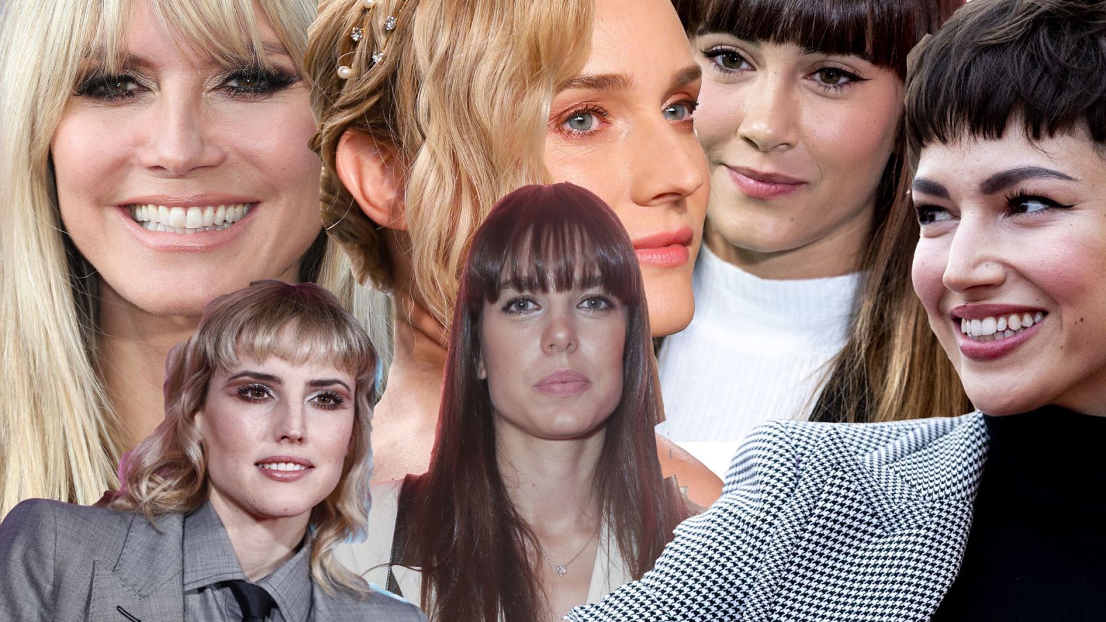 Famosas con flequillo