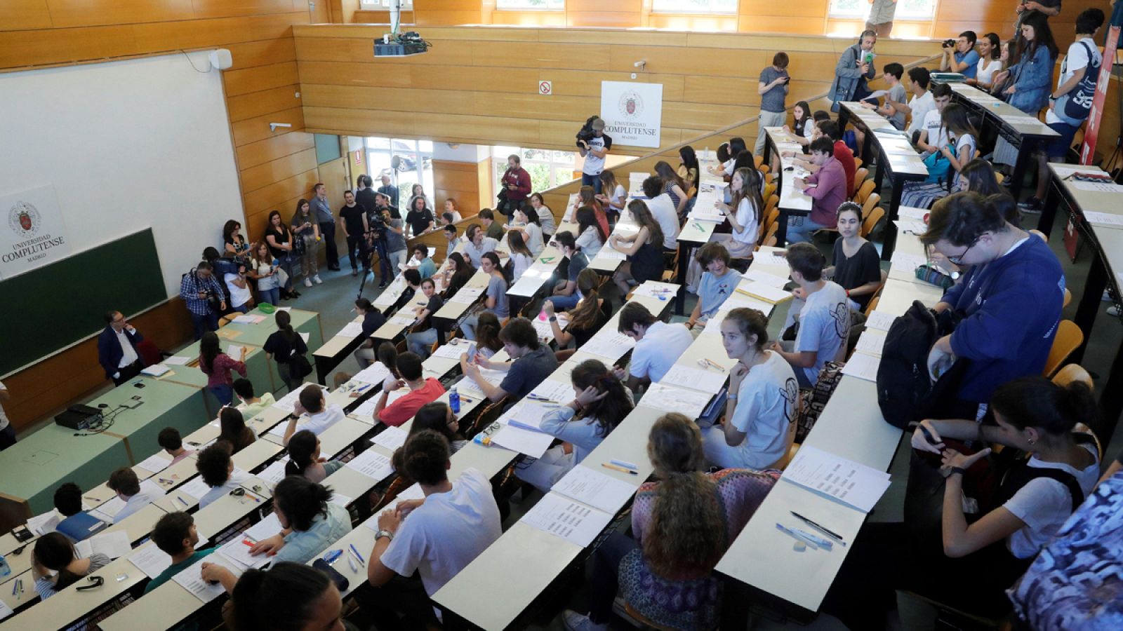 Alumnos en las pruebas de Evaluación de Bachillerato para el Acceso a la Universidad, Selectividad