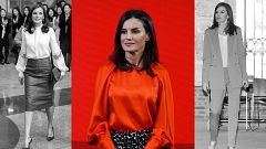 La reina Letizia vuelve al trabajo con elegancia tras su aislamiento: mira sus mejores looks 'working'