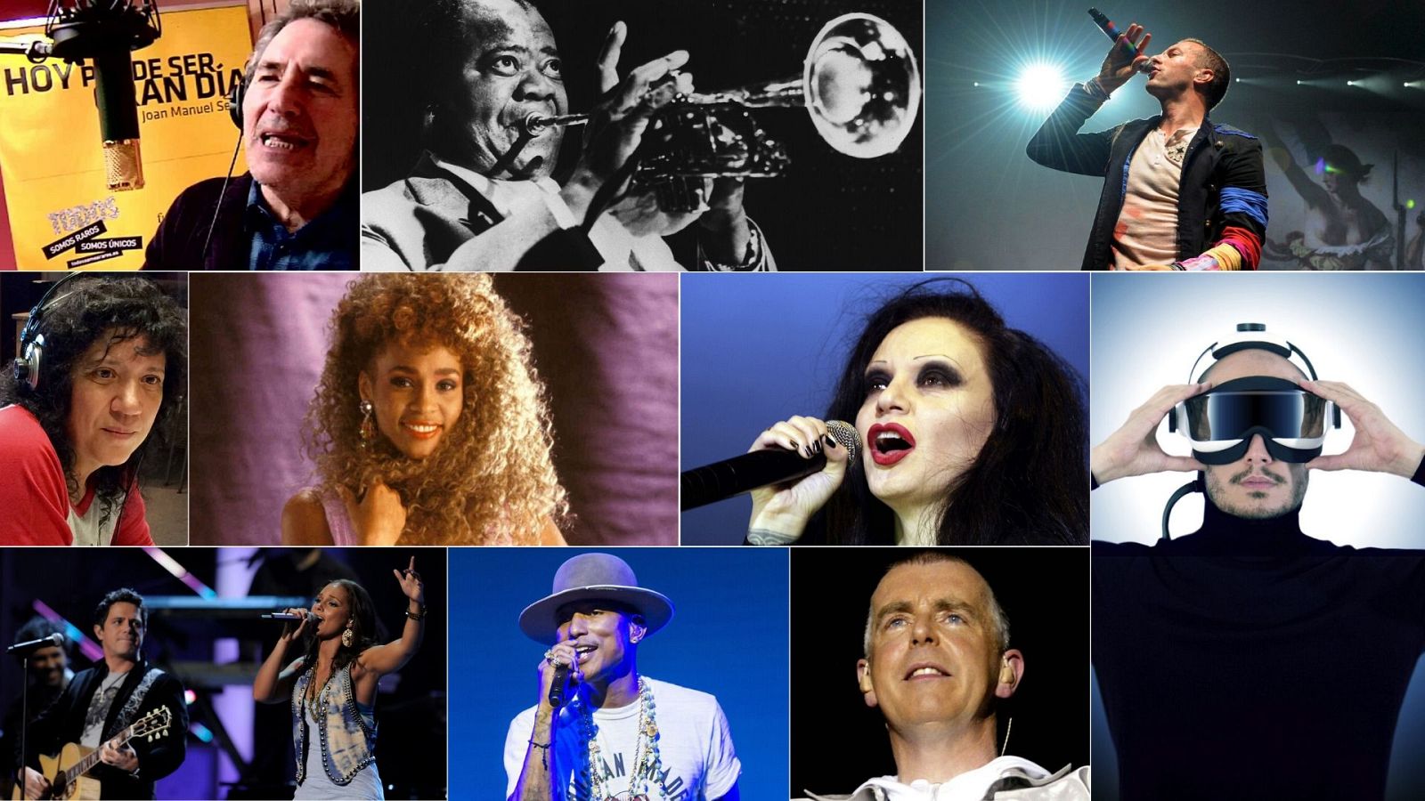 Motívate con canciones de Rosana, Fangoria, Coldplay y Pet Shop Boys, entre otros.