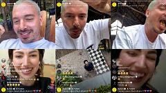 J Balvin y Úrsula Corberó protagonizan un directo de Instagram en cuarentena con aires de "perreo virtual"