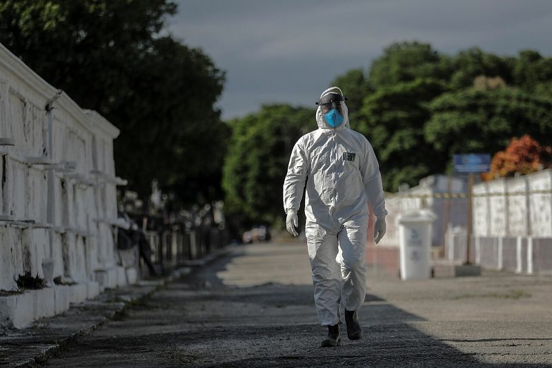 Crece la preocupación en Brasil por el aumento de muertes con coronavirus