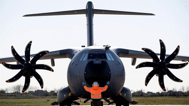 Turquía retiene un avión con respiradores para España