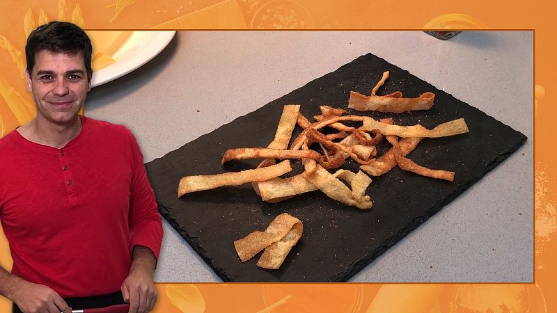Truco para convertir las lminas de lasaa en un crujiente aperitivo de diez