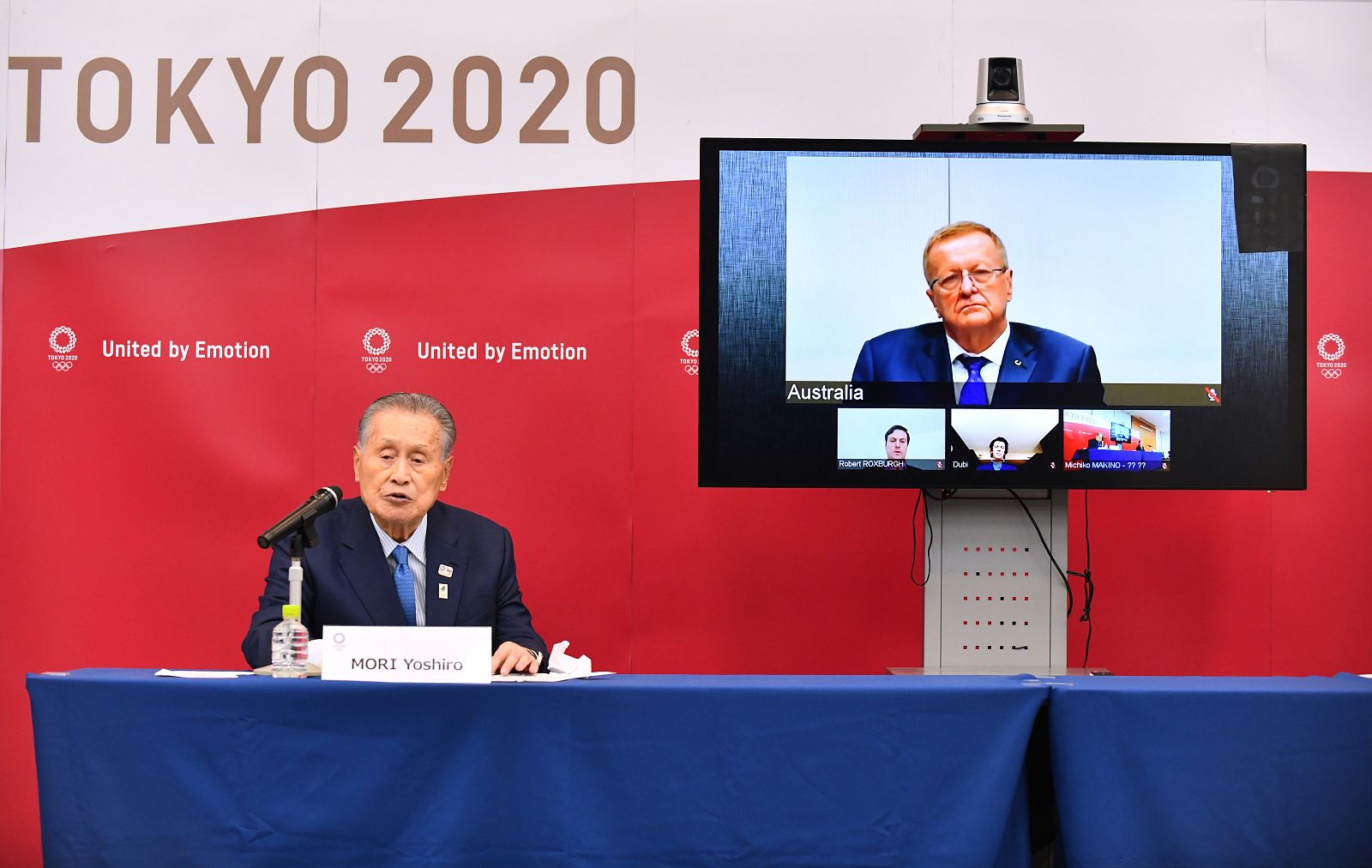 Rueda de prensa del COI y Tokio 2020