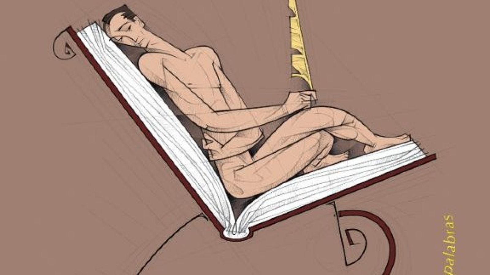 Detalle del cartel del Día Internacional del Libro 2020