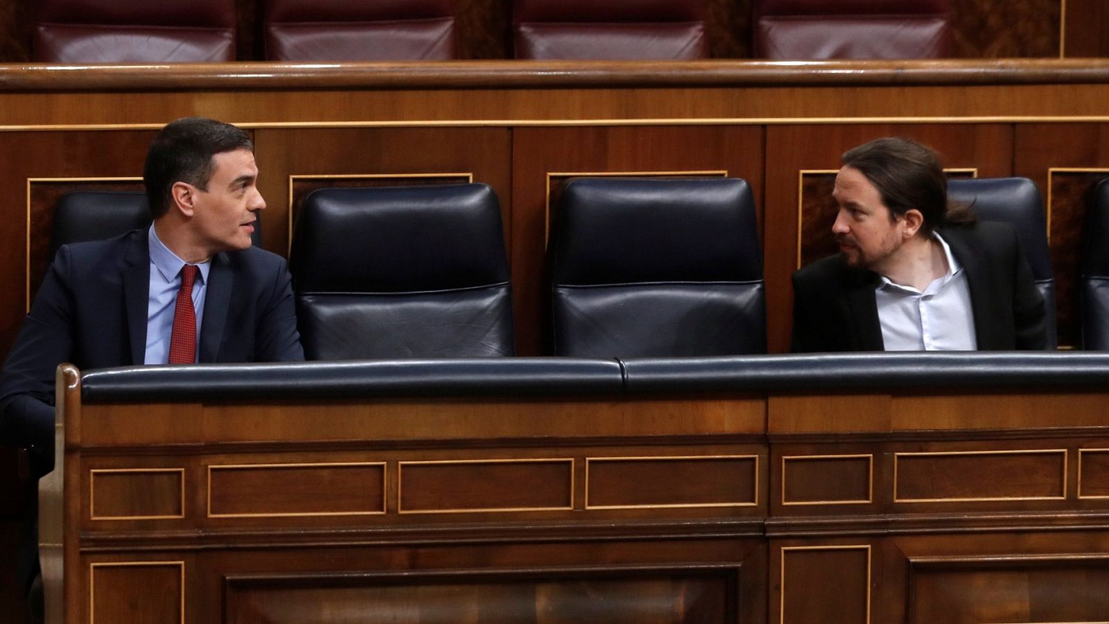 Pedro Sánchez y Pablo Iglesias