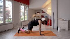 ¡Entrenamiento fullbody con cardio y fuerza de piernas y abdomen utilizando la técnica Tábata!