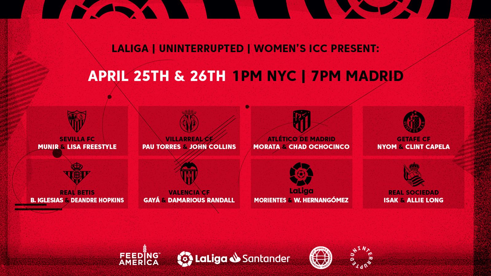 Emparejamientos Kick COVID FIFA 20