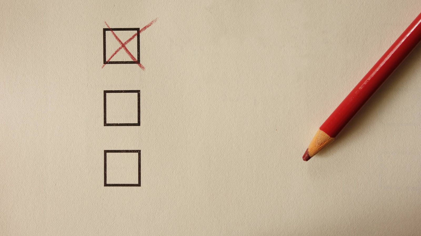 Casillas en un formulario