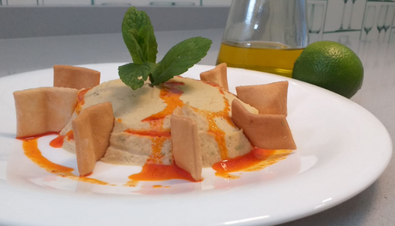 Receta de pat de garbanzos al pimentn, o lo que es lo mismo: "hummus con ingredientes de andar por casa"