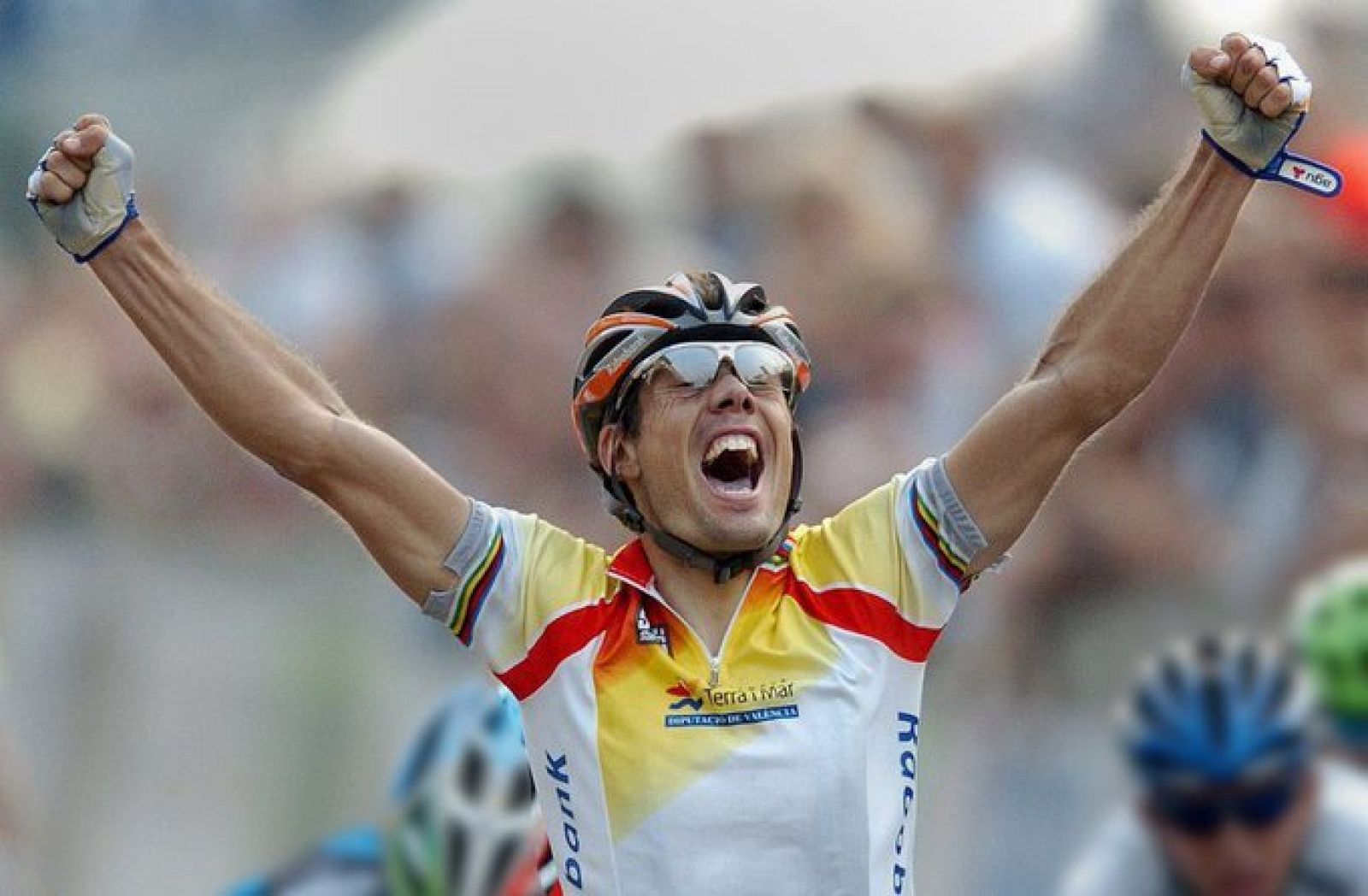 Oscar Freire, oro en ciclismo en ruta en 2004