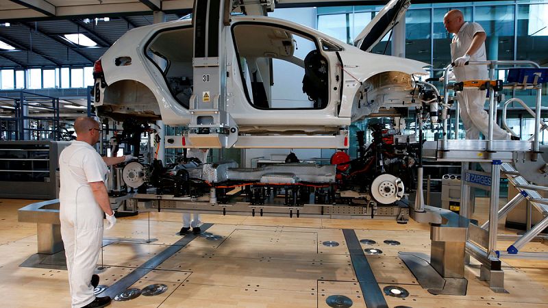 El PIB de la eurozona registra una contracción récord del 3,8% en el primer trimestre del año