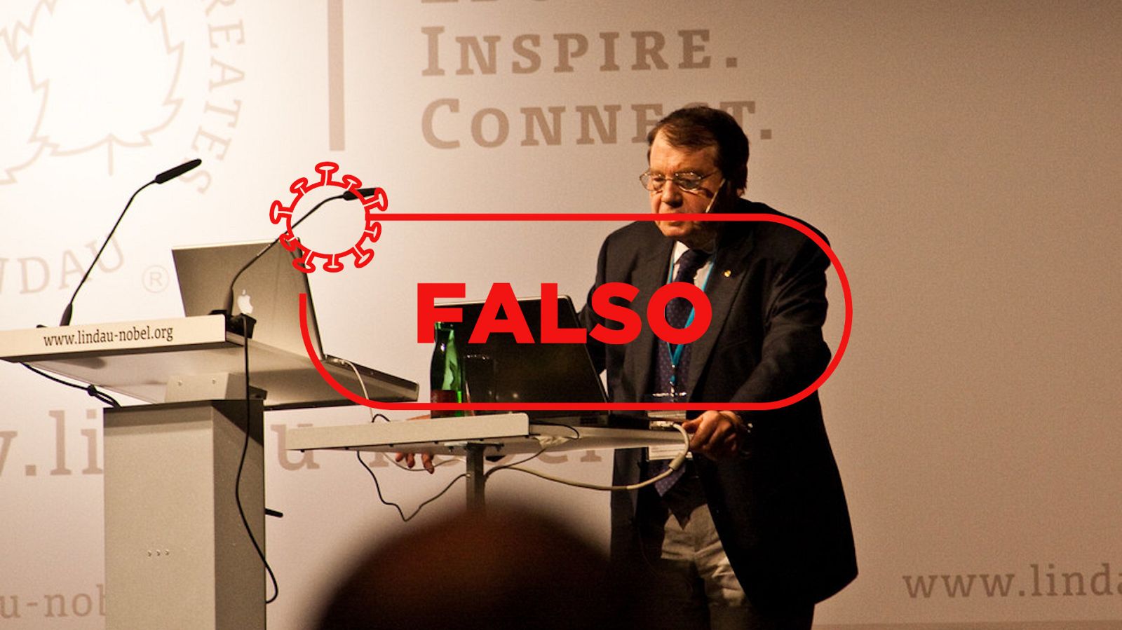 Aunque lo afirme el Nobel francés Luc Montagnier, no hay evidencias de que el covid-19 se crease en un laboratorio chino