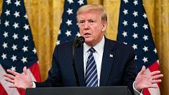 Trump contradice a su espionaje al sostener que el virus se creó en un laboratorio de Wuhan