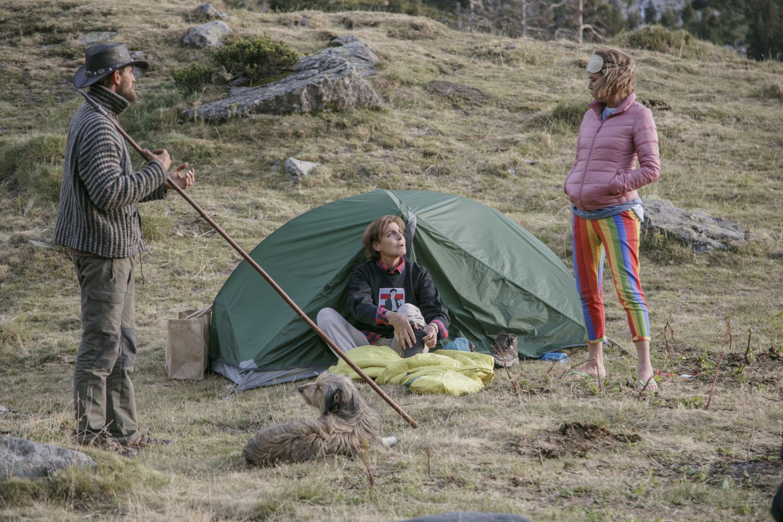 Zacarías, Antonia Dell'Atte y Ágatha Ruíz de la Prada