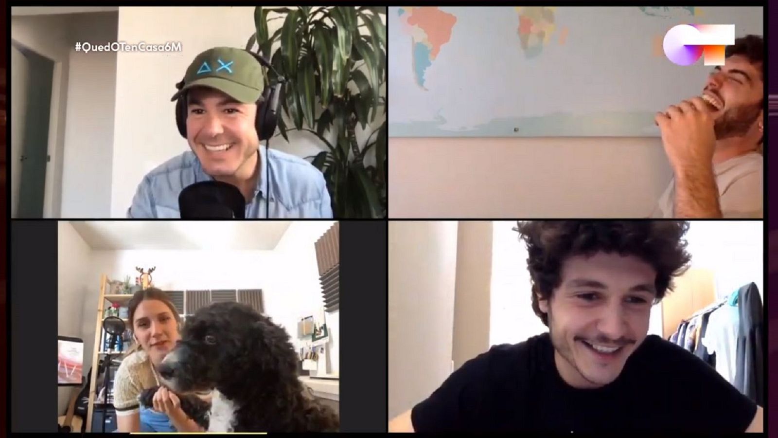 OT 2020 - En el séptimo "Confina2" los invitados han sido Sabela y Miki de OT 2018