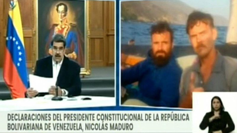 Uno de los detenidos en Venezuela por el frustrado ataque marítimo asegura que el plan era enviar a Maduro a EE.UU.