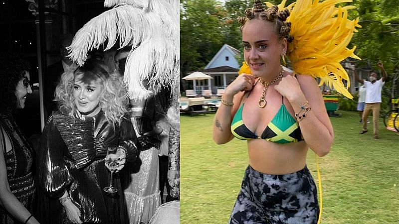 Adele revoluciona Instagram en bikini y con 'peinado Katy Perry': ¿Cómo ha perdido tanto peso?
