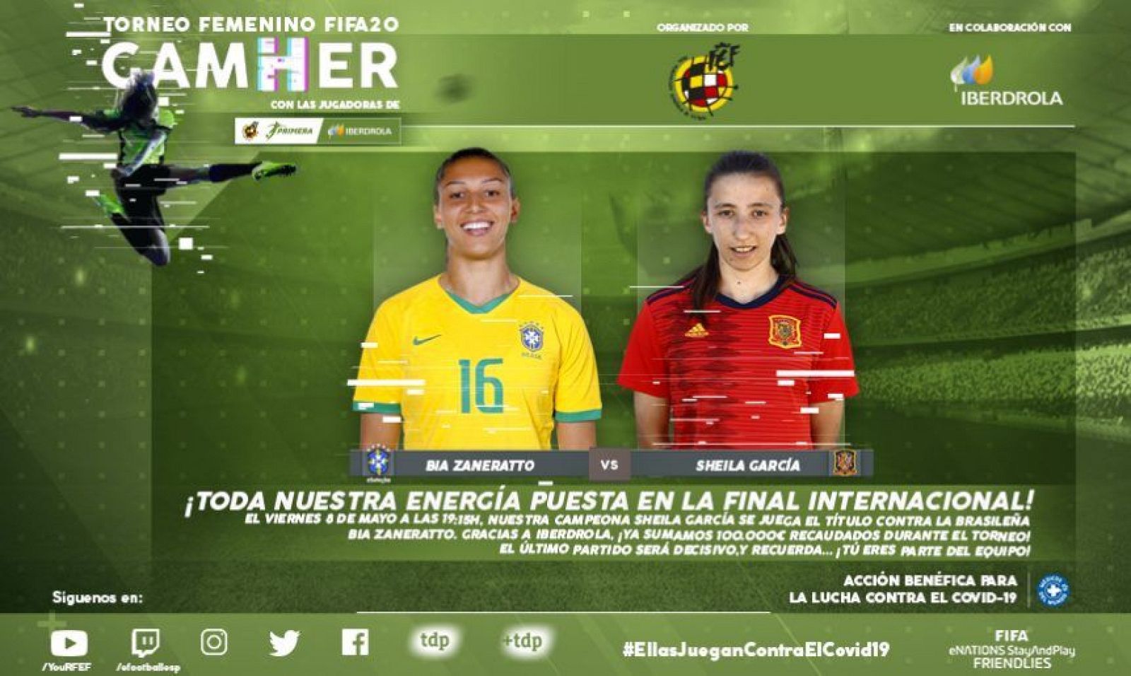 Torneo de fútbol femenino online GamHer