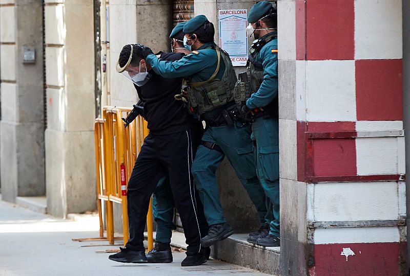 La Guardia Civil detiene en Barcelona a un seguidor del Daesh que quería cometer un atentado