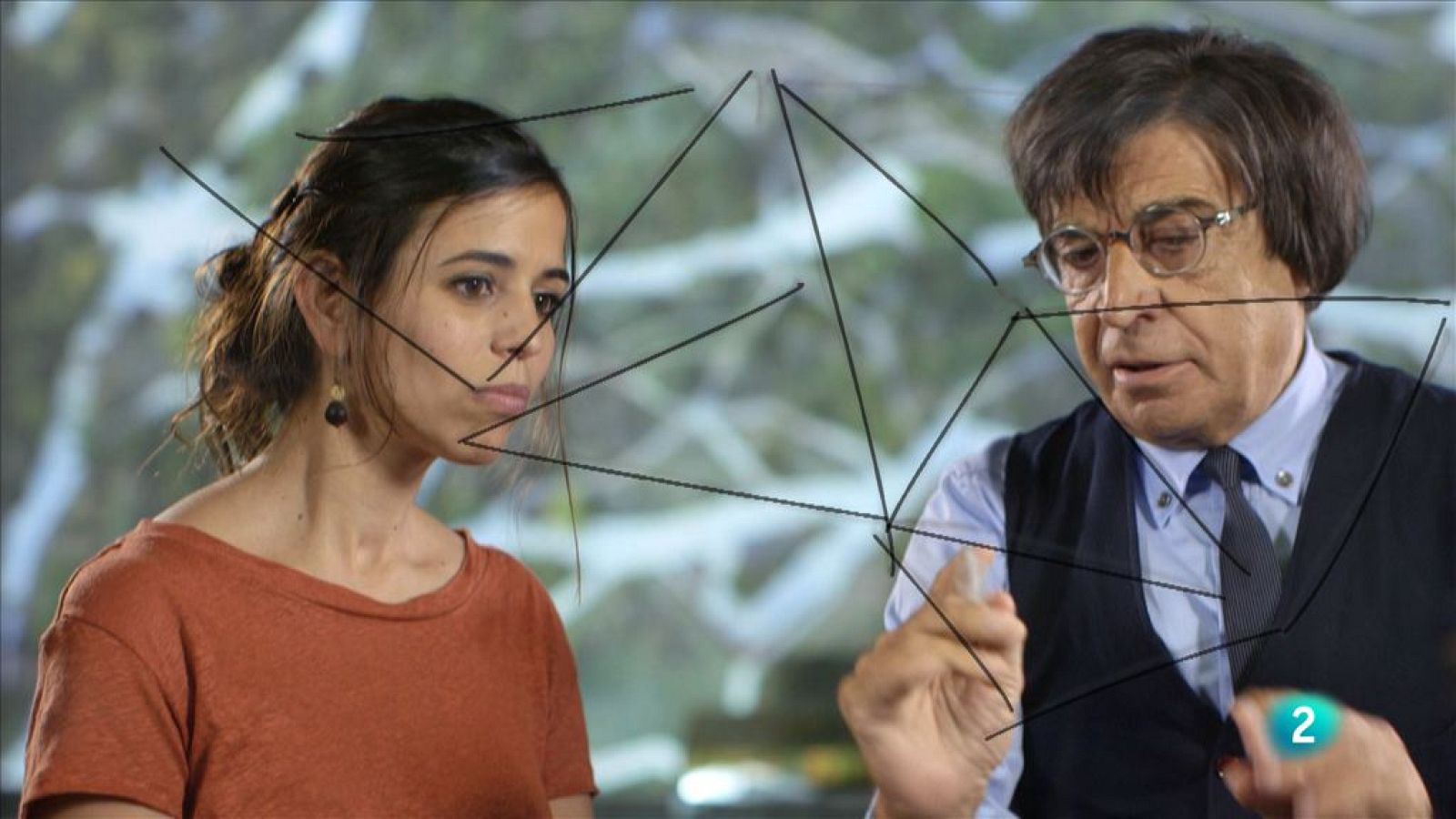 Evelyn Segura i Carlos Ferrater a 'Animalades'