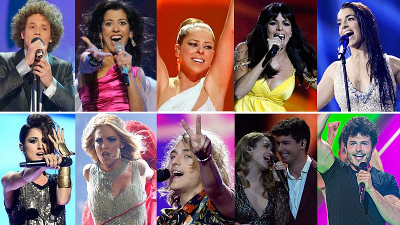 �Cu�l es tu canci�n favorita de Espa�a en Eurovisi�n en los 2010? 