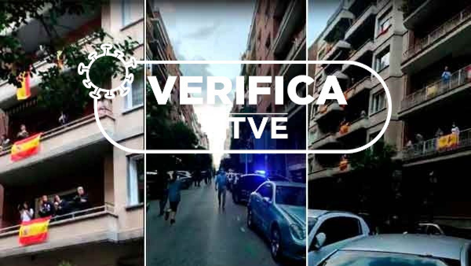 Cacerolada en el Barrio de Salamanca