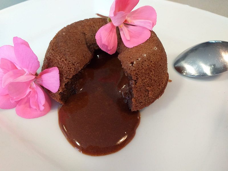 Coulant de chocolate