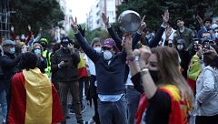 El Gobierno de Ayuso y la oposición se enfrentan por las manifestaciones en el madrileño barrio de Salamanca