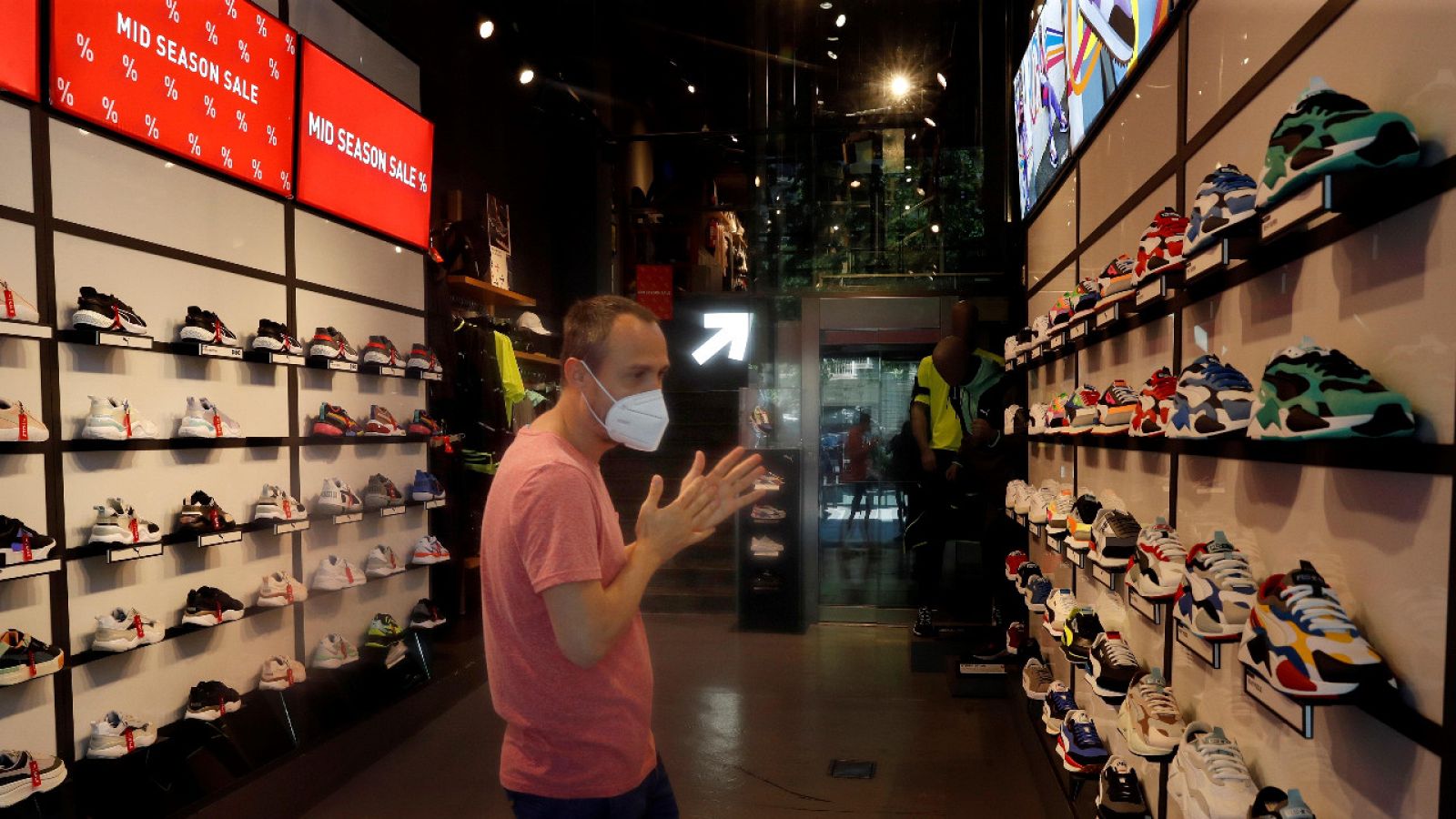 Imagen de un comercio de Barcelona