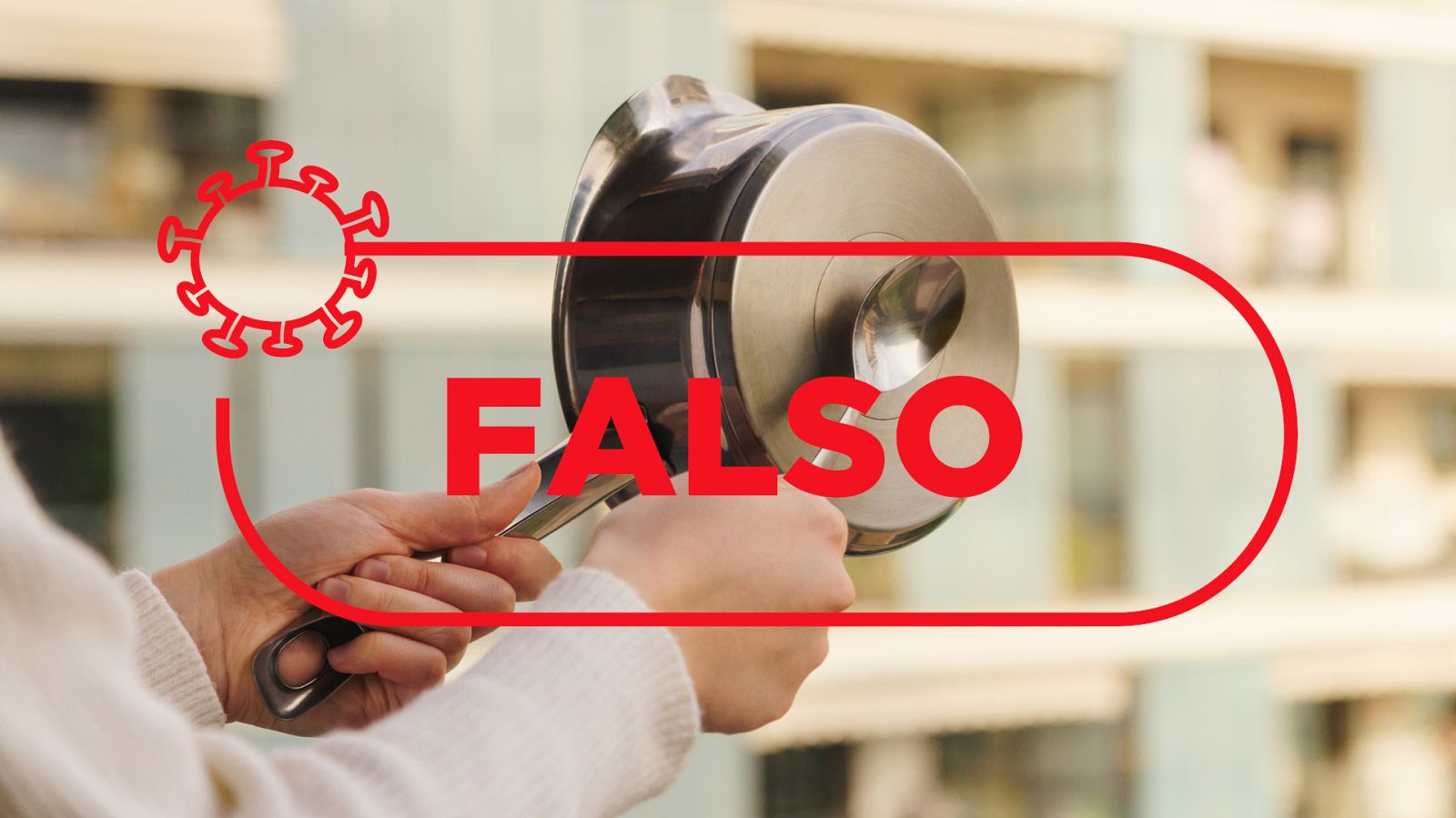 No es cierto que durante las caceroladas de Moratalaz haya habido un apuñalamiento