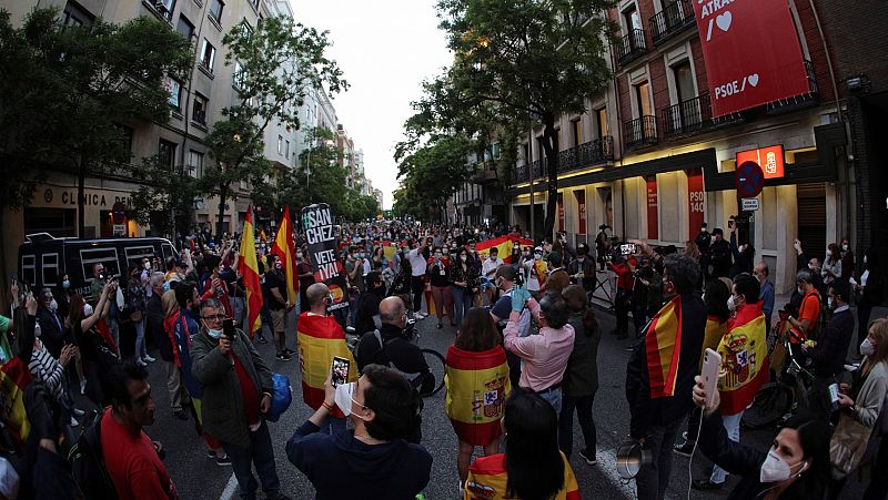 Vox recibe autorización para las manifestaciones en coche a la espera de Cataluña
