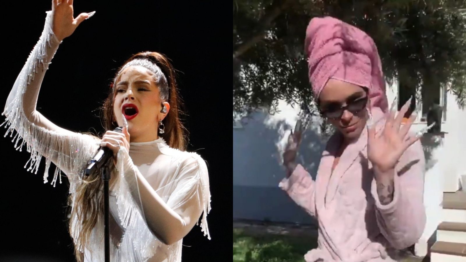Mario Jefferson imita a Rosalía