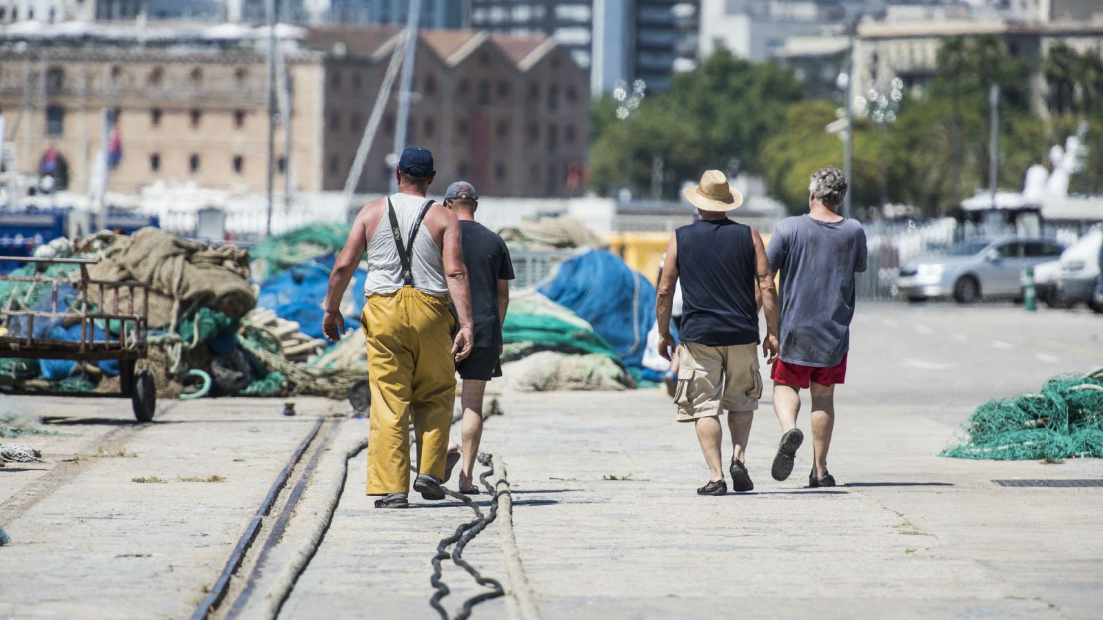 Treballadors del Port de Barcelona