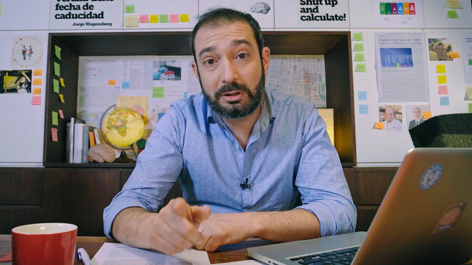 Pere Estupinà, presentador de 'El cazador de cerebros'