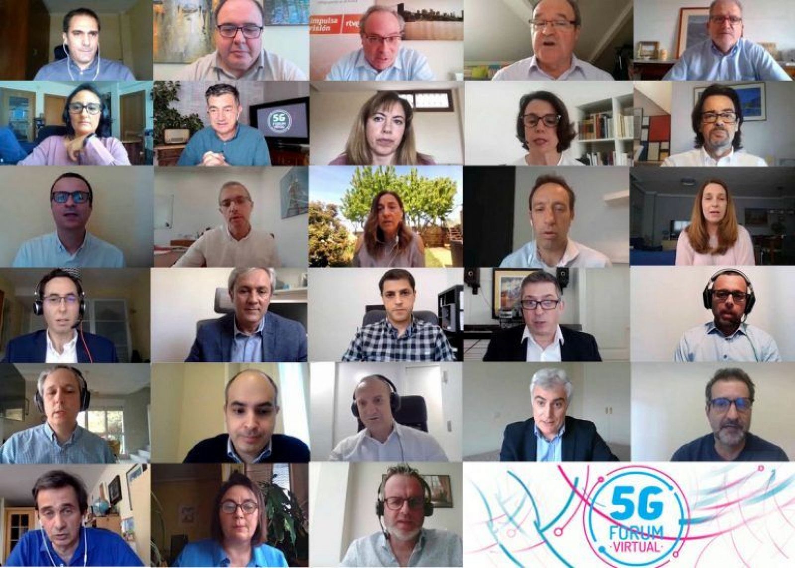 Impulsa Visin RTVE patrocina y participa en el 5G FORUM Virtual 2020 
